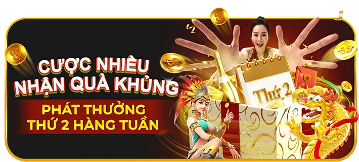 Thưởng nạp lại cuối tuần 888D